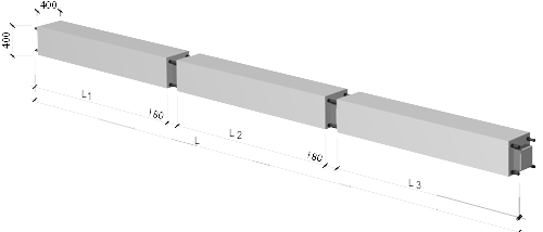 Колонны верхние для зданий без техподполья